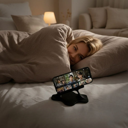 📱🛏️Supporto per telefono hands-free da usare sdraiati su un fianco