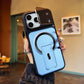 📱 Shockproof Phone Case with Foldable Camera Cover and Magnetic Stand