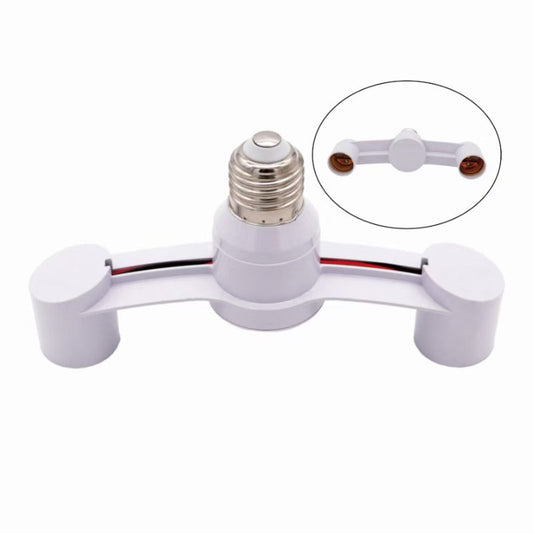 💡✨ E27 Bulb Socket Splitter – 1 to 2 or 3 Sockets