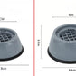 🧺✨ Washing Machine Vibration Dampers – Non-Slip Feet for Appliances