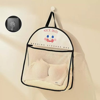 🏡 Hanging Storage Bag with Mesh – More Space, Less Clutter! ✨
