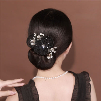 🌸 Molletta floreale per chignon – Elegante accessorio per capelli