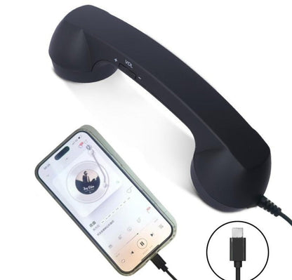 📞 Retro Telephone Handset for Smartphones