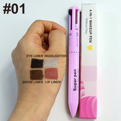 ✨ 4-in-1 Makeup Pen: The All-in-One Beauty Essential