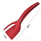🍳✨ 2-in-1 Nylon Cooking Tongs & Spatula – Heat-Resistant Utensil