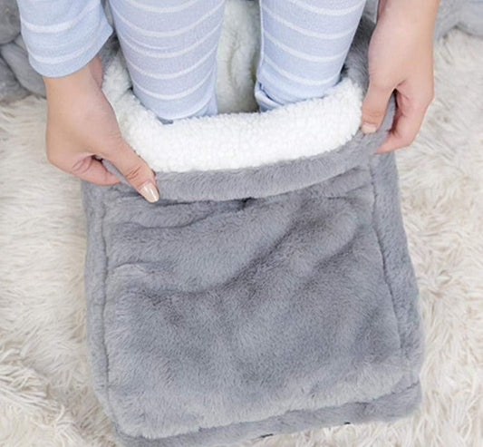 🧸✨ Electric Foot Warmer – Soft USB Foot Warmer