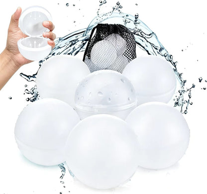 Magnetic Silicone Water Balls Reusable