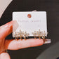 🌸 Women's Vintage Floral Earrings – Elegant Jewelry