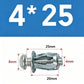🔩 Galvanized blind rivet nuts M4 M5 M6 M8