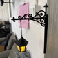 Lantern bookshelf lamp iron decor warm light wireless 2026