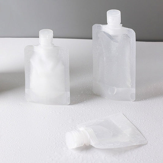🧴✈️ Reusable Travel Bottles – Set of 3 Refillable Bottles