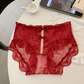 💕✨ Lace Women’s Briefs – 5-Piece High-Waisted Set