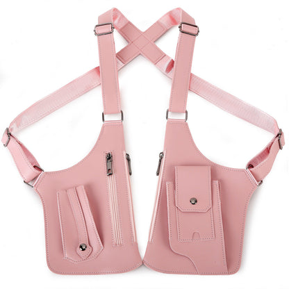 🔥NUEVA OFERTA 2026🔥 Bolso táctico antirrobo con doble correa para el hombro y múltiples bolsillos para actividades al aire libre.
