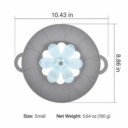 🌸 Silicone Flower-Shaped Spill-Proof Pot Lid