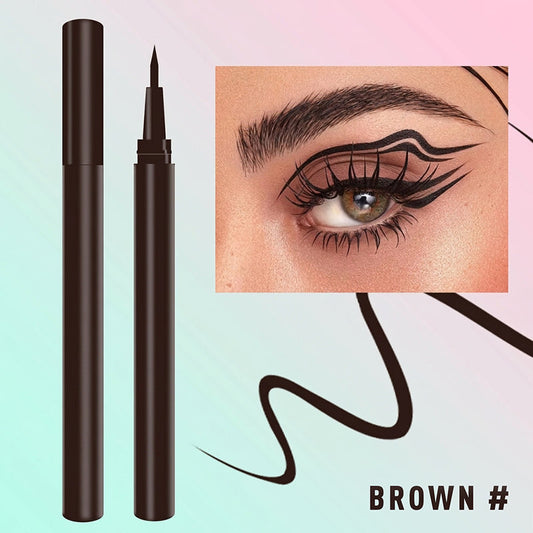 Delineador de ojos líquido resistente al agua ✨