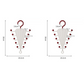 🔥Multifunctional, double-sided V-shaped clothes hanger organizer👚